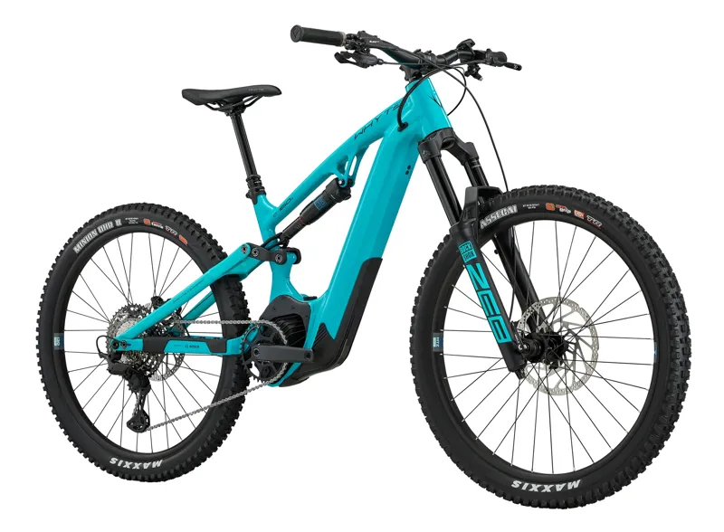 2023 Whyte E-160 S 27.5 V3 Turquoise Enduro Electric Mountain Bike-2
